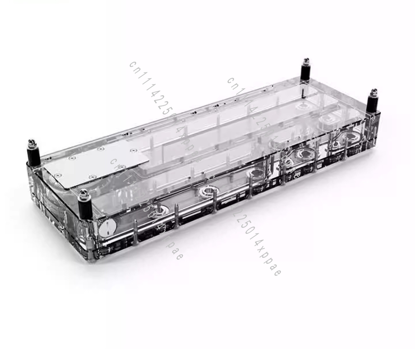 Integrated Pump Reservoir Distro Plate - Reservoir & G1/4